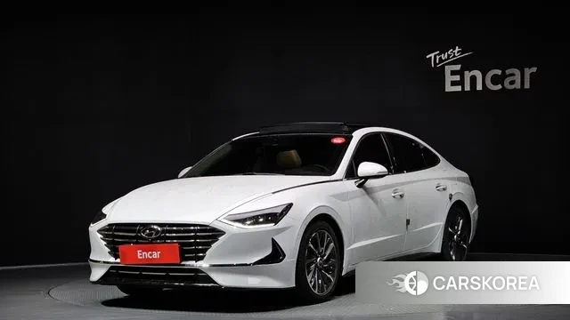 Hyundai Sonata (DN8) 2019 Белый из Кореи