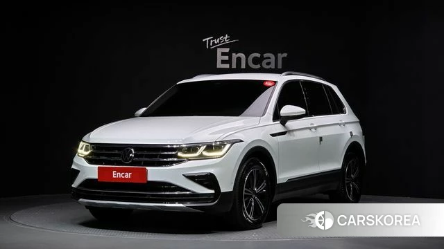 Volkswagen Tiguan second Generation 2022 Белый из Кореи