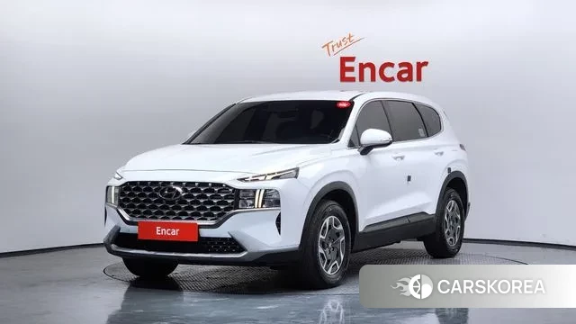 Hyundai The New Santa Fe 2022 Белый из Кореи