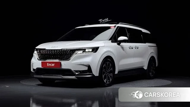 Kia Carnival 4th generation 2022 Белый из Кореи