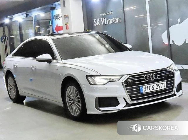 Audi A6 (C8) 2020 Белый из Кореи