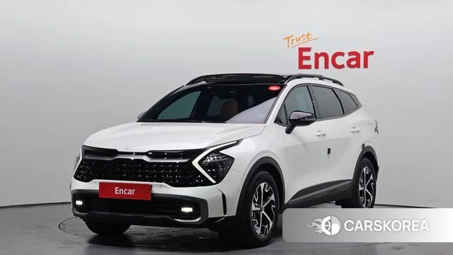 Kia Sportage 5th Generation Hybrid 2022 Белый из Кореи