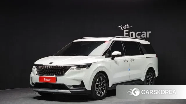Kia Carnival 4th generation 2021 Белый из Кореи