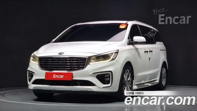 Kia The New Carnival 2018 Белый из Кореи