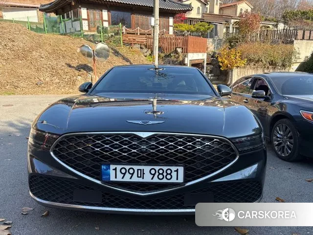 Genesis G90 (RS4) 2022 Темно-зеленый из Кореи