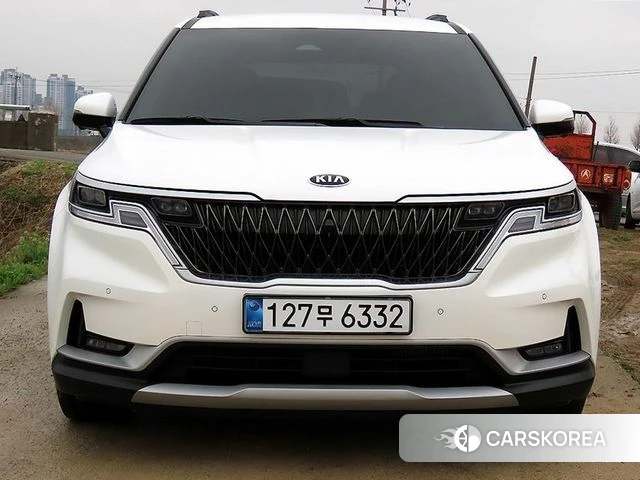 Kia Carnival 4th generation 2021 Белый из Кореи