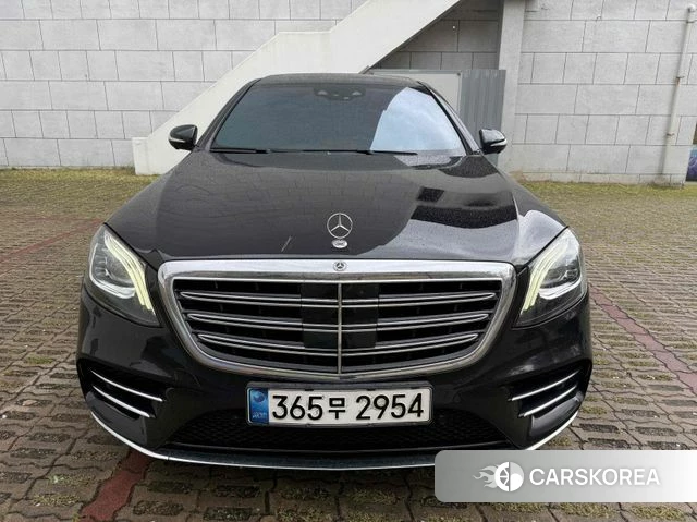 Mercedes-Benz S-Class W222 2018 Черный из Кореи