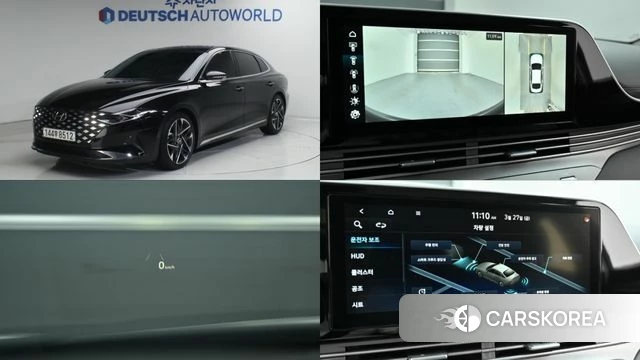 Hyundai The New Grandeur IG 2021 Черный из Кореи