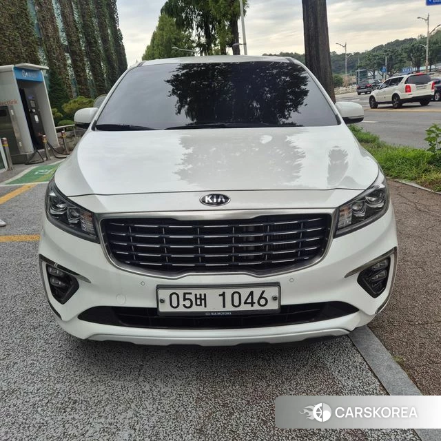 Kia The New Carnival 2019 Белый из Кореи