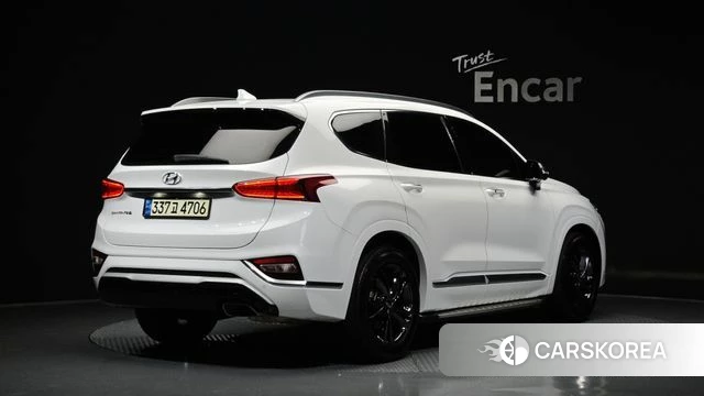 Hyundai Santa Fe TM 2019 Белый из Кореи