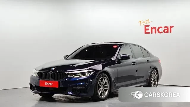 BMW 5 Series (G30) 2020 Синий из Кореи