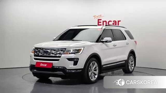 Ford Explorer 2019 Белый из Кореи