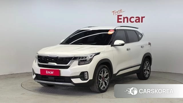 Kia Seltos 2022 Белый из Кореи