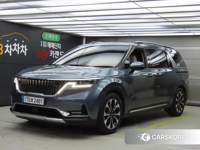 Kia Carnival 4th generation 2020 Синий нефрит из Кореи