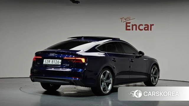 Audi A5 (F5) 2019 Синий из Кореи