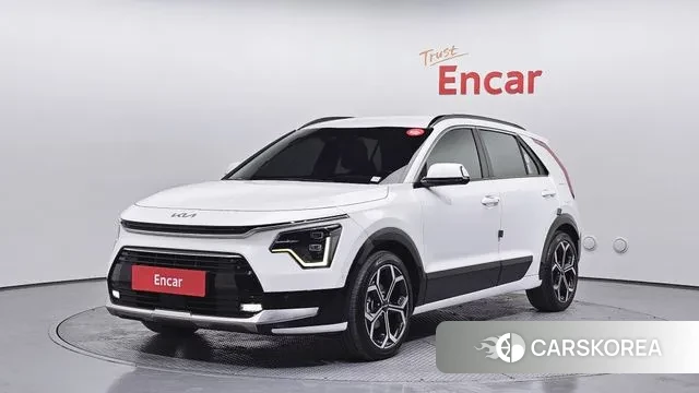 Kia Di Ol Nu Niro 2022 Белый из Кореи