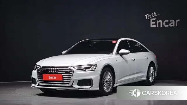 Audi A6 (C8) 2021 Белый из Кореи