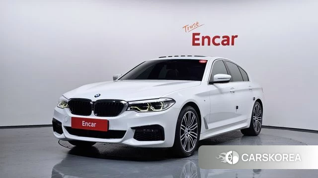 BMW 5 Series (G30) 2019 Белый из Кореи