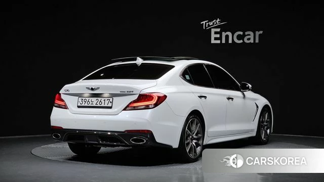Genesis G70 2019 Белый из Кореи