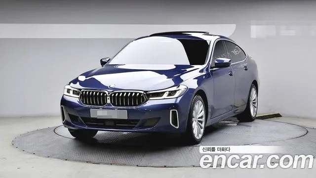 BMW 6 Series GT (G32) 2020 Синий из Кореи