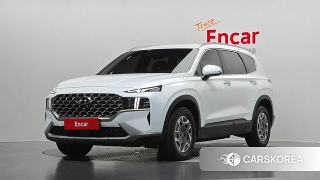 Hyundai The New Santa Fe 2022 Белый из Кореи