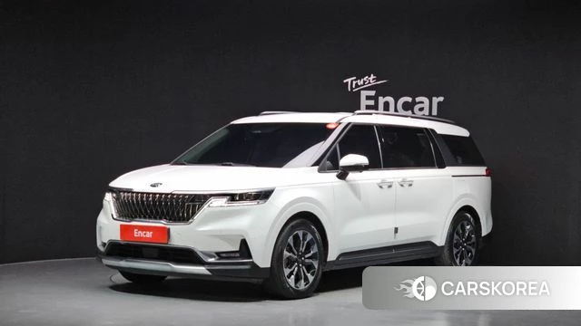 Kia Carnival 4th generation 2021 Белый из Кореи