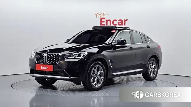 BMW X4 (G02) 2022 Черный из Кореи