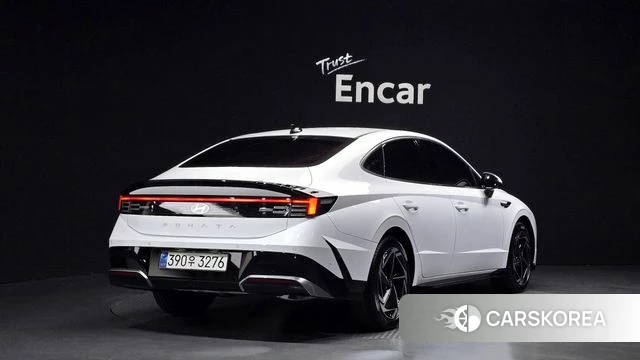 Hyundai Sonata D Edge Hybrid (DN8) 2025 Белый из Кореи