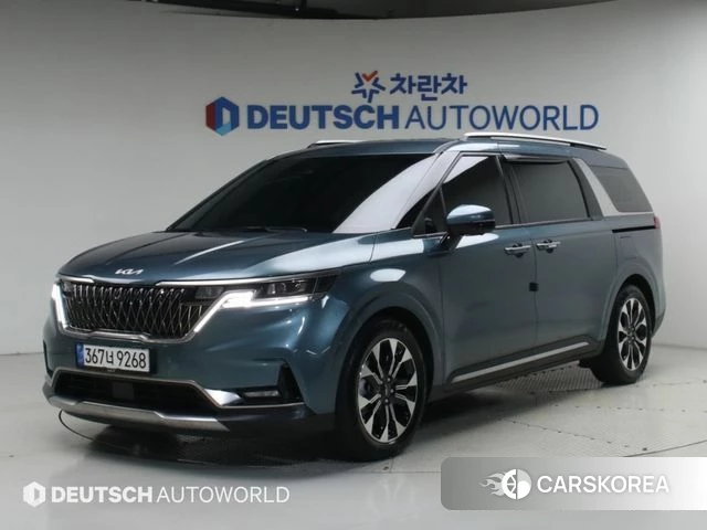 Kia Carnival 4th generation 2022 Синий из Кореи