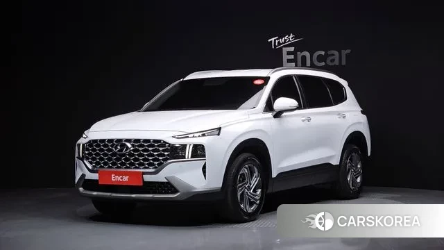 Hyundai The New Santa Fe 2021 Белый из Кореи