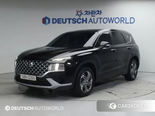 Hyundai The New Santa Fe 2020 Черный из Кореи