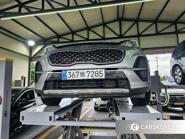Kia Sportage The Bold 2021 Серый из Кореи