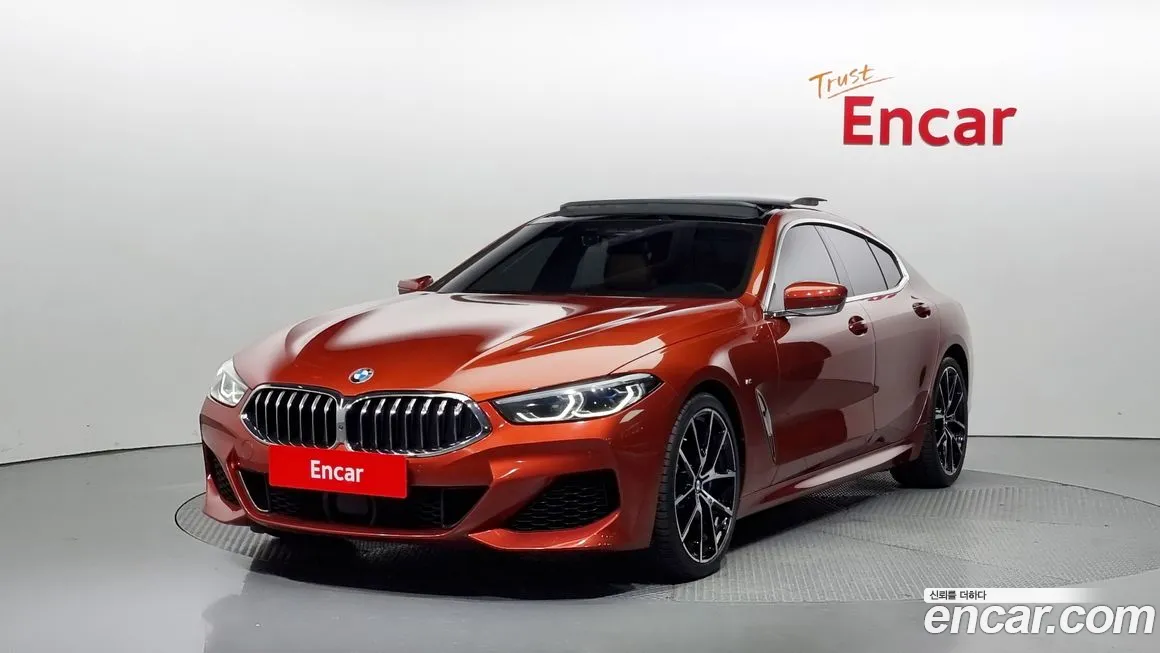 BMW 8 Series (G15) 2020 Оранжевый из Кореи