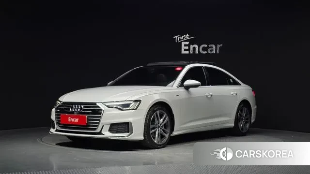 Audi A6 (C8) 2022 Белый из Кореи