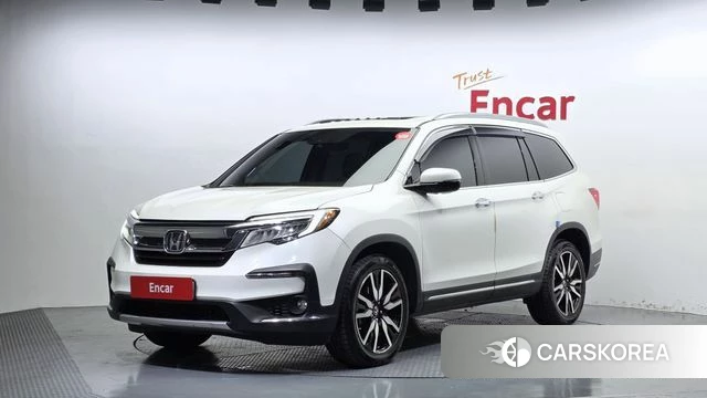 Honda Pilot 3rd generation 2019 Белый из Кореи