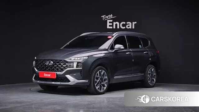 Hyundai The New Santa Fe 2021 Серый из Кореи