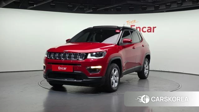 Jeep Compass 2nd Generation 2018 Красный из Кореи