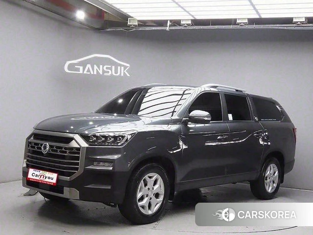 Ssangyong The New Rexton Sport 2024 Серый из Кореи