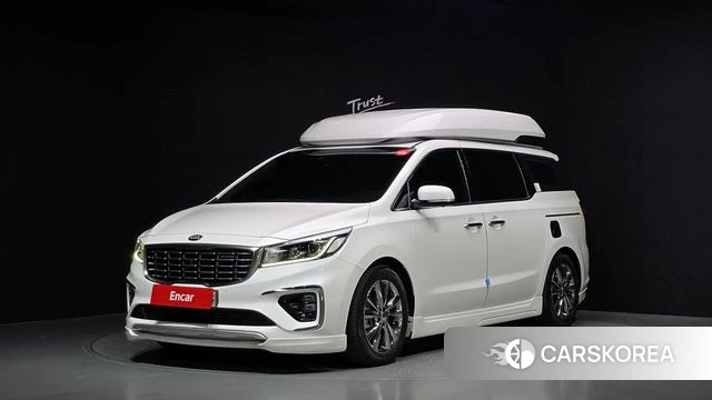 Kia The New Carnival 2018 Белый из Кореи