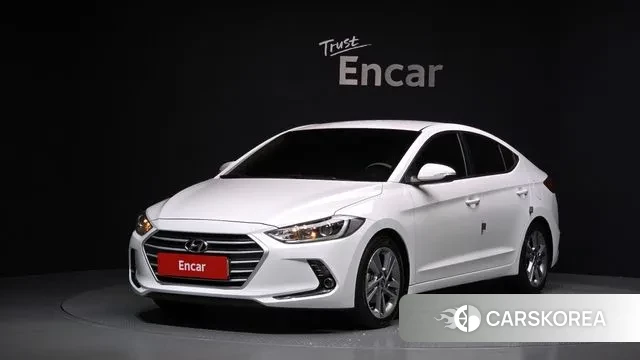 Hyundai Avante AD 2018 Белый из Кореи