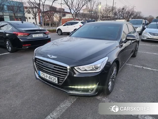 Genesis EQ900 2018 Черный из Кореи