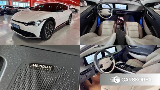 Kia EV6 2023 Белый из Кореи