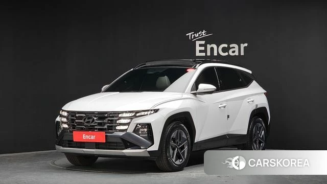 Hyundai The New Tucson Hybrid (NX4) 2024 Белый из Кореи