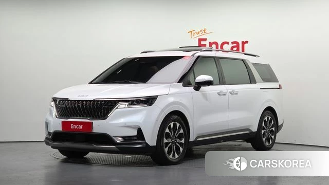 Kia Carnival 4th generation 2023 Белый из Кореи