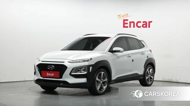 Hyundai Kona 2019 Белый из Кореи