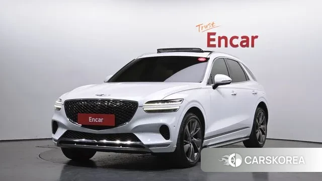 Genesis GV70 2021 Белый из Кореи