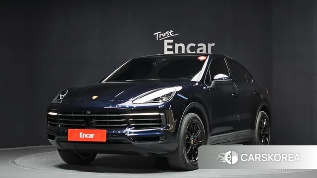 Porsche Cayenne (PO536) 2022 Синий из Кореи