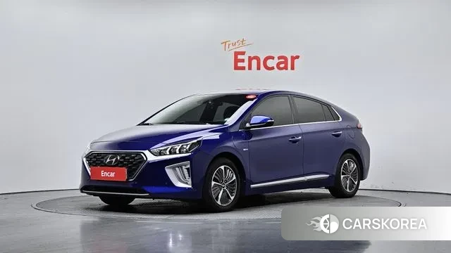 Hyundai The New Ionic Hybrid 2019 Синий из Кореи