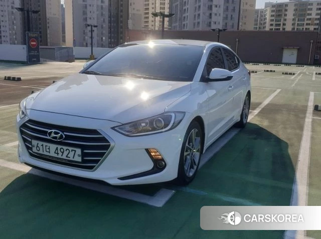 Hyundai Avante AD 2018 Белый из Кореи