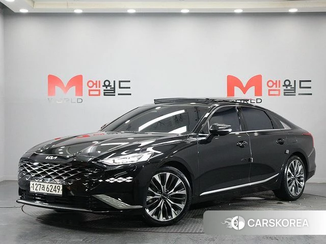 Kia K8 2023 Черный из Кореи